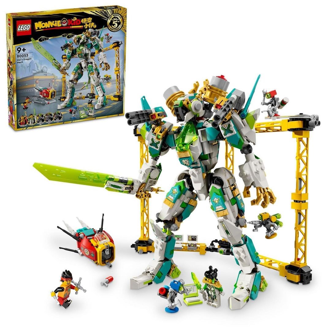 ▻ New LEGO Monkie Kid 2024 products: official visuals are